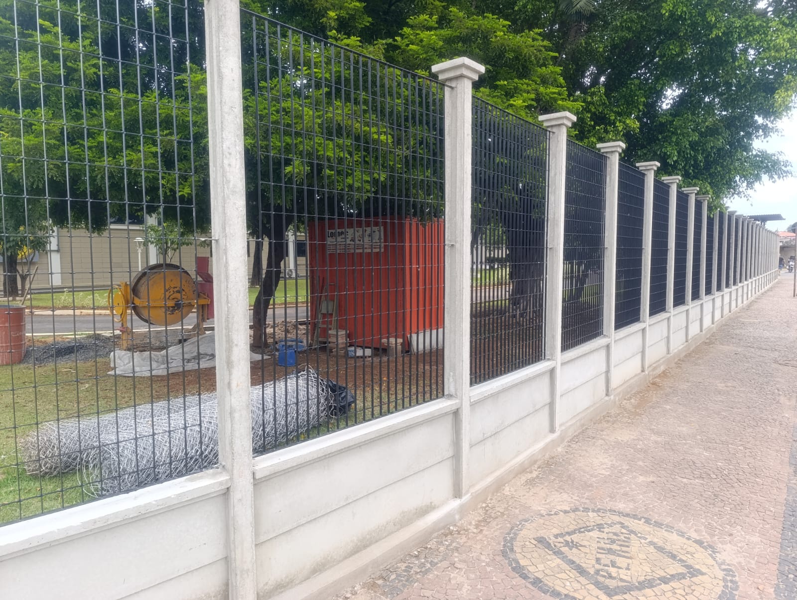 Imagem do Modelo com Gradil