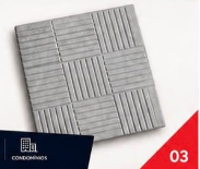 Ladrilho decorativo Ladrilho para Pisos e Paredes — modelo 03